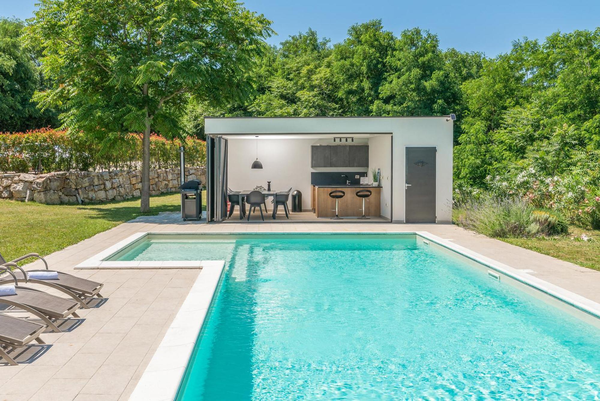 Villas Martincici With Large Pool Grožnjan Екстериор снимка